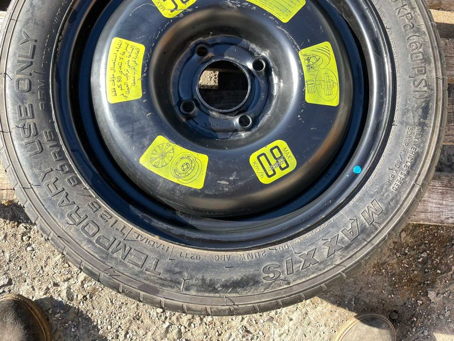 15 резервна джанта патерица 4х108 Citroen C3 125/80/15