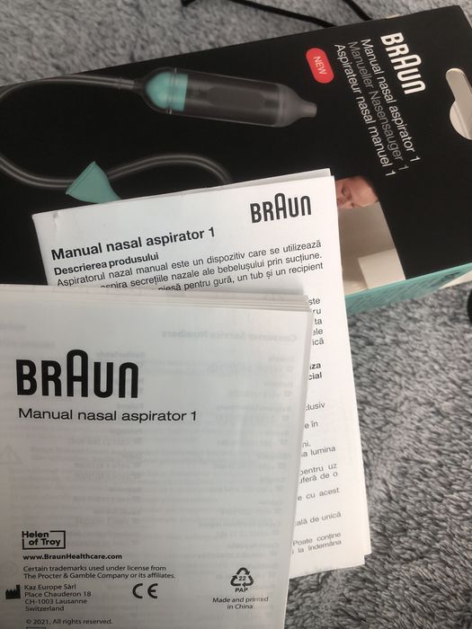 Aspirator nazal Manual