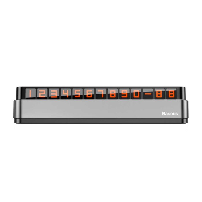 Suport Numar Telefon Parcare Retractabil Baseus