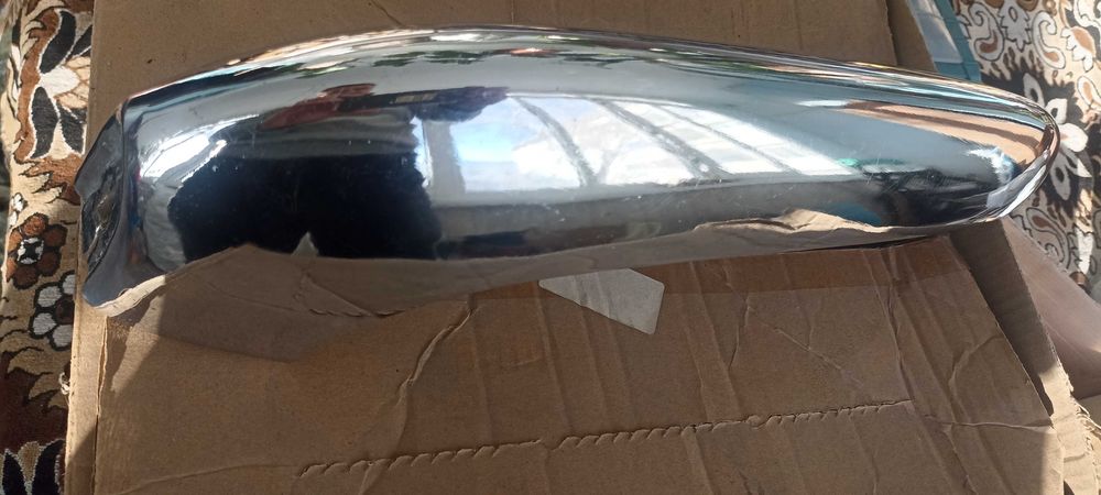 Левый часть заднего бампера ГАЗ 24