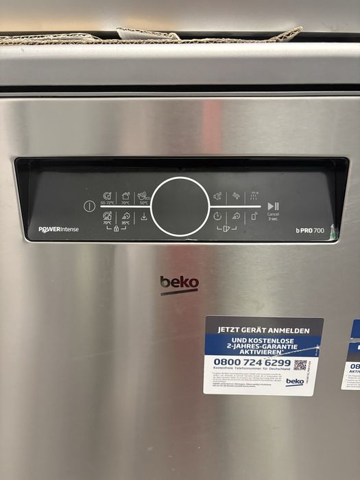 Свободно стояща съдомиялна Beko BDFN36462XP 60 см. 14 комплекта