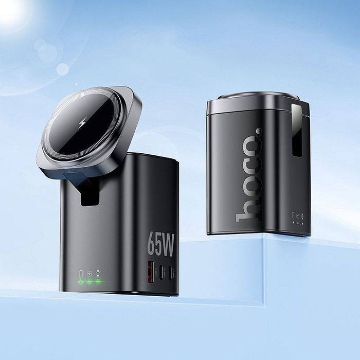 HOCO безжично зарядно 6в1 съвместимо с APPLE Watch PD QC 65W CQ20A