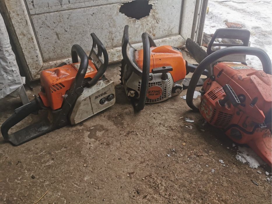 Vand doua drujbe stihl si una Husqvarna