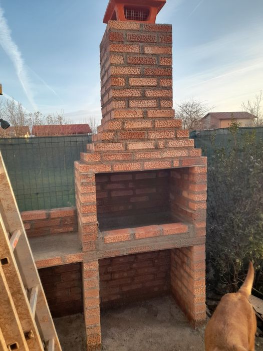 Construiesc gratar de gradina