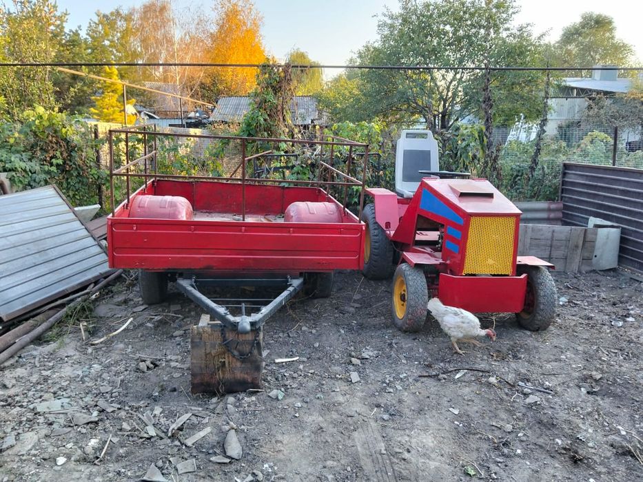 Мини трактор бензиновый