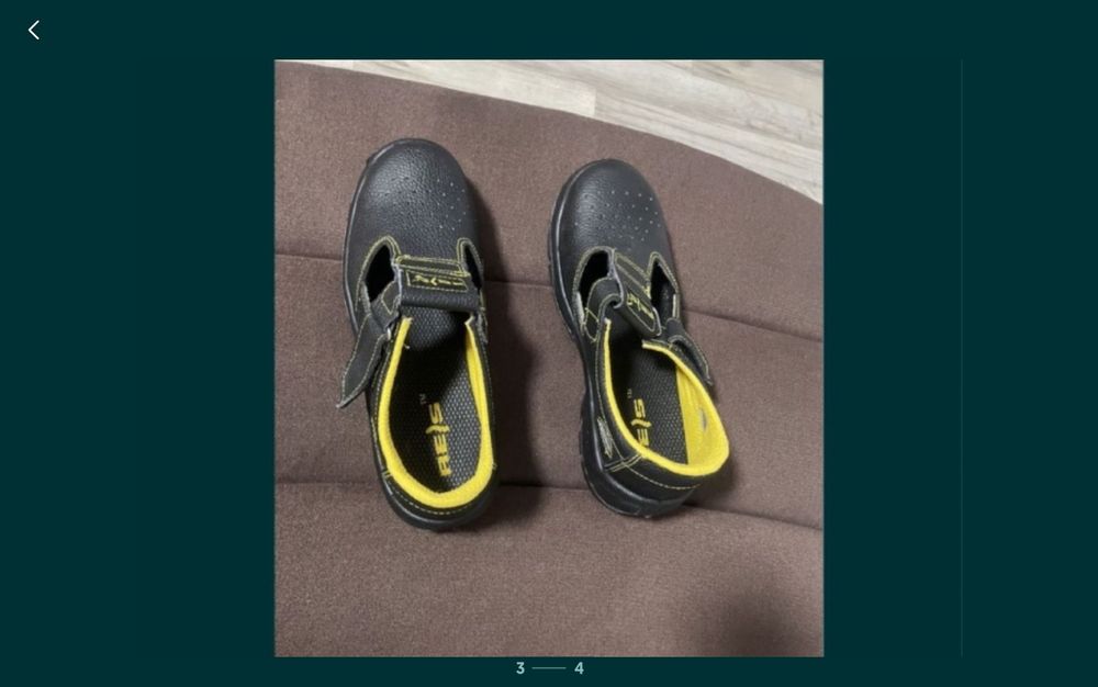 Bocanci si sandale cu bombeu metalic 43