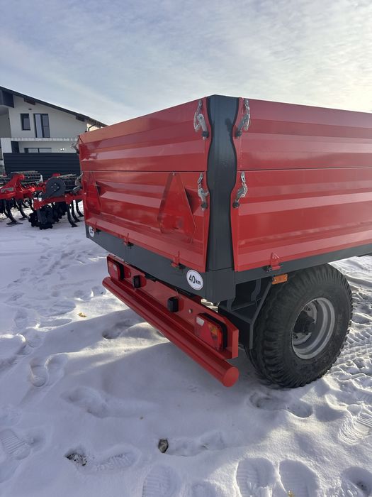 Remorca basculabila 5 tone , remorca monoax