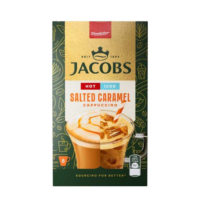 Jacobs Hot/Iced Cappuccino Salted Caramel / Caramel / Cappuccino