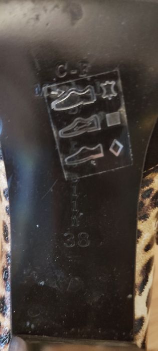 Cizme damă animal print