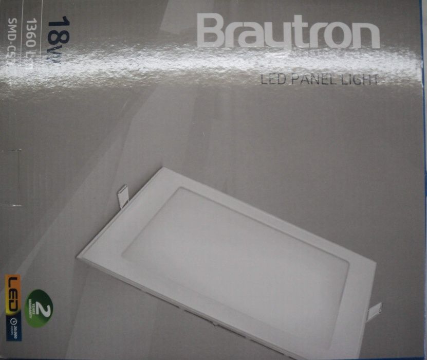 Panou (Aplica) LED Patrata Incastrabila 18W 4200K 1360LM 22,5 cm