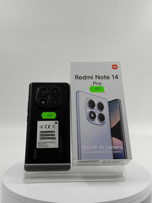 Xiaomi Redmi Note 14 Pro 256 GB Garantie 24 luni CashBox