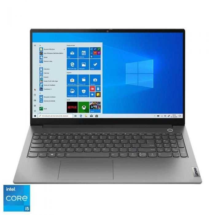 Laptop Lenovo 15.6 FHD Intel i5-1135G7 8GB SSD 512GB Win 10 Pro Nou Sigilat