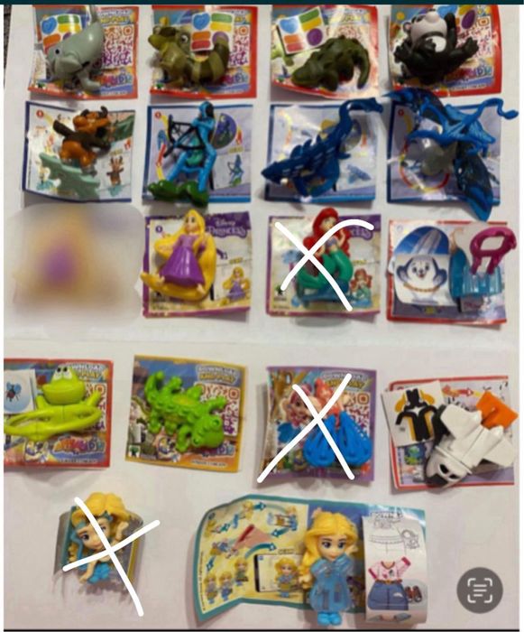 Играчки от яйца - Киндер и други