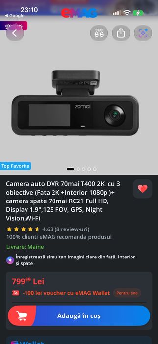 Camera Auto  Pelsee P1 Duo