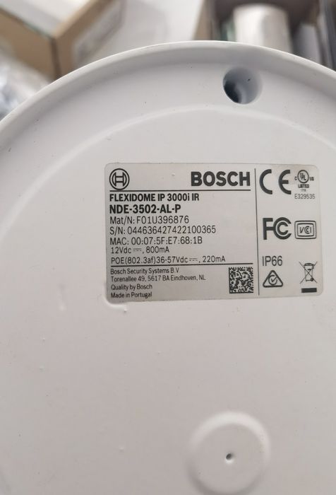band 3 camere bosch si controler