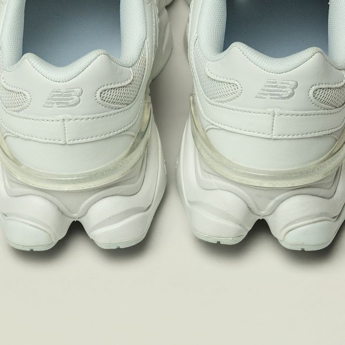 New Balance 9060 triple white