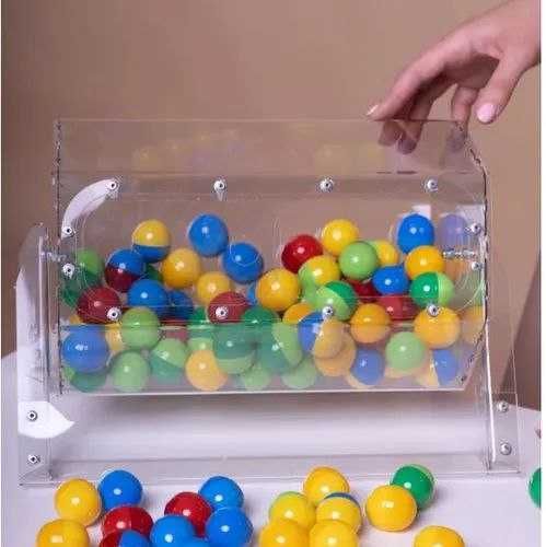 Аренда маленького лототрона с шариками -4000 в сутки