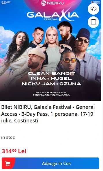 Bilet Festival Nibiru Galaxia/Retrograde/Nebula X