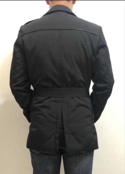 Мужской тренч с утеплителем