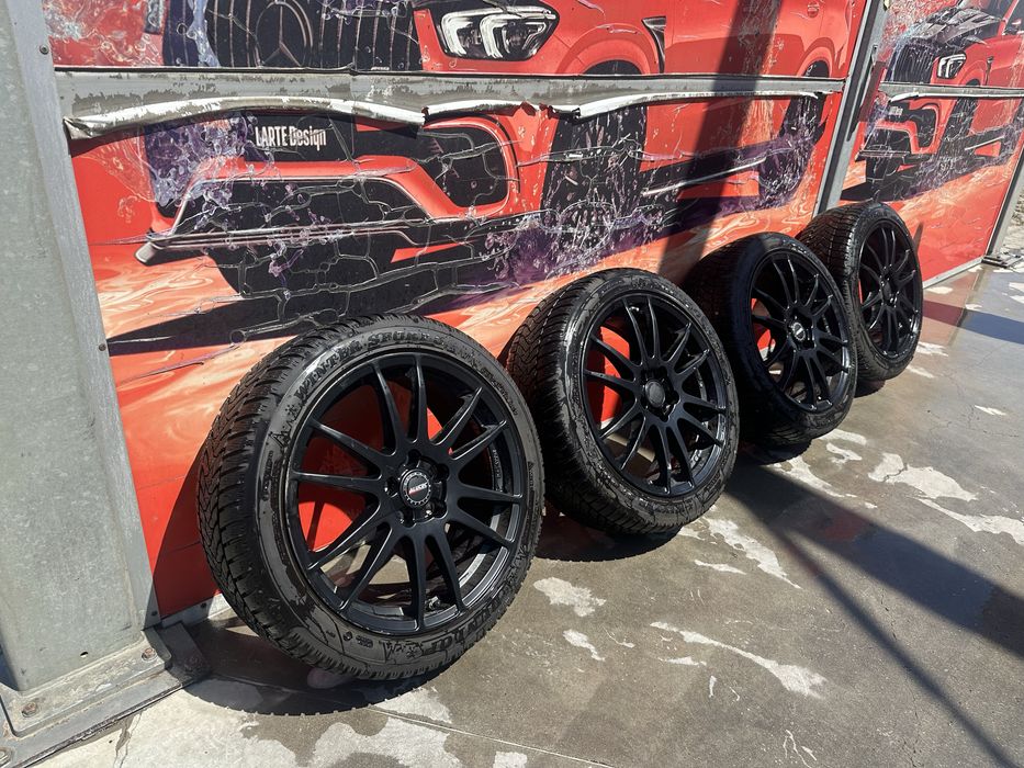 Jante Alutec Germany R18 | 5x112 | Senzori presiune | Anvelope Iarna Dunlop 225/45 R18 95V XL Oferta