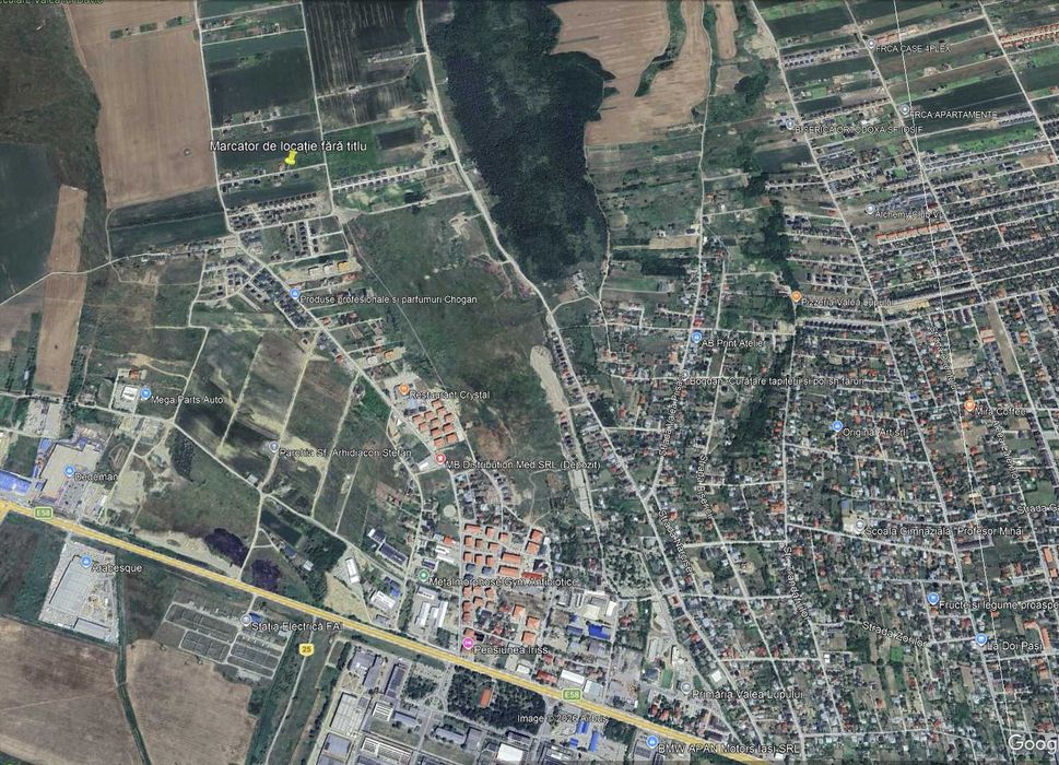 Teren 618 mp intravilan Valea Lupului, Iasi