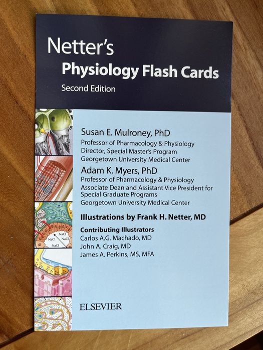 Netter‘s Physiology Flashcards 2nd Edition