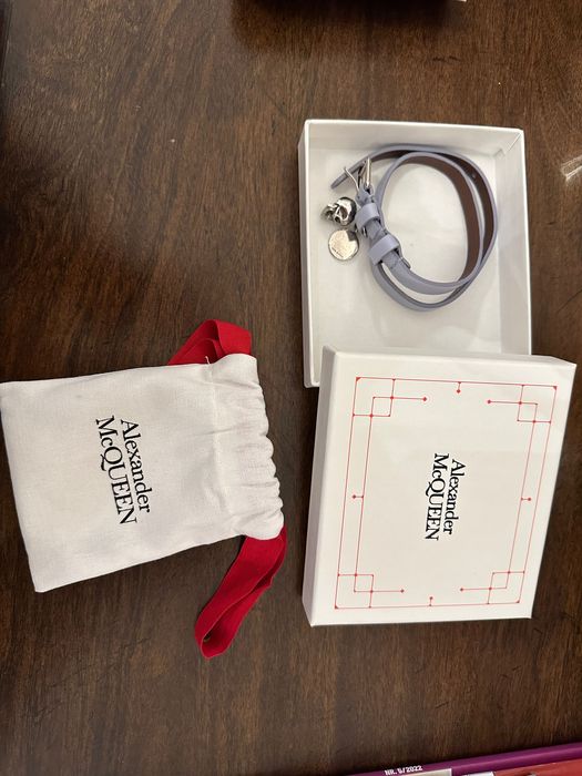 Alexander McQueen - brățara double wrap