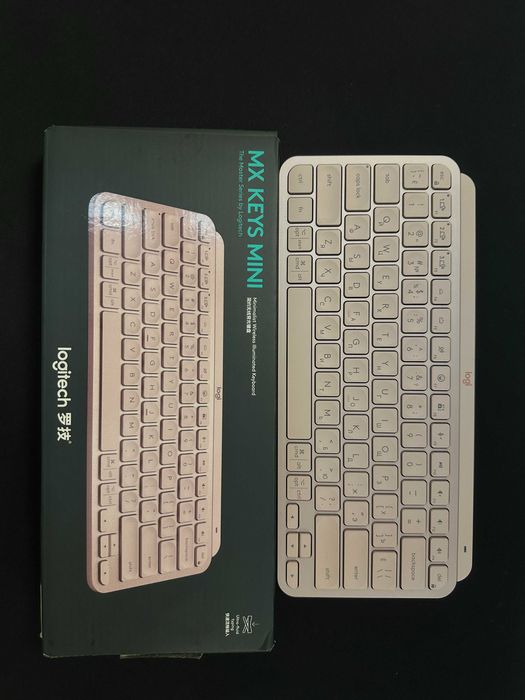 Logitech MX Keys Mini в красивом цвете Pink (розовый)