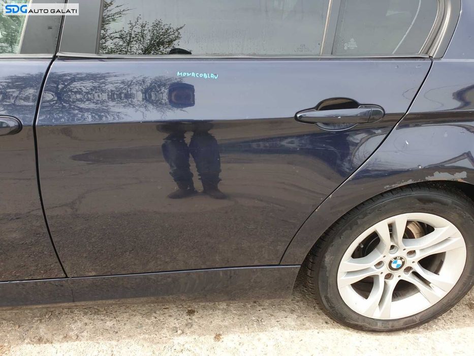 Usa Usi Portiera Portiere Stanga Spate  BMW Seria 3 E90  2004 - 2011 Culoare A35/5 Monacoblau Metallic
