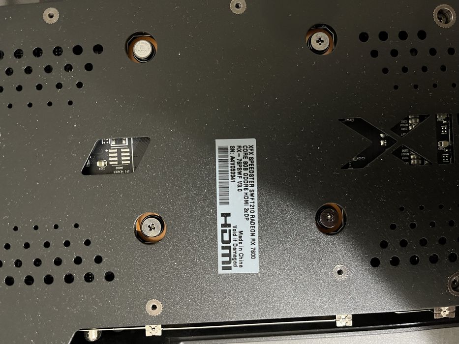 Видеокарта AMD Xfx Rx 7600