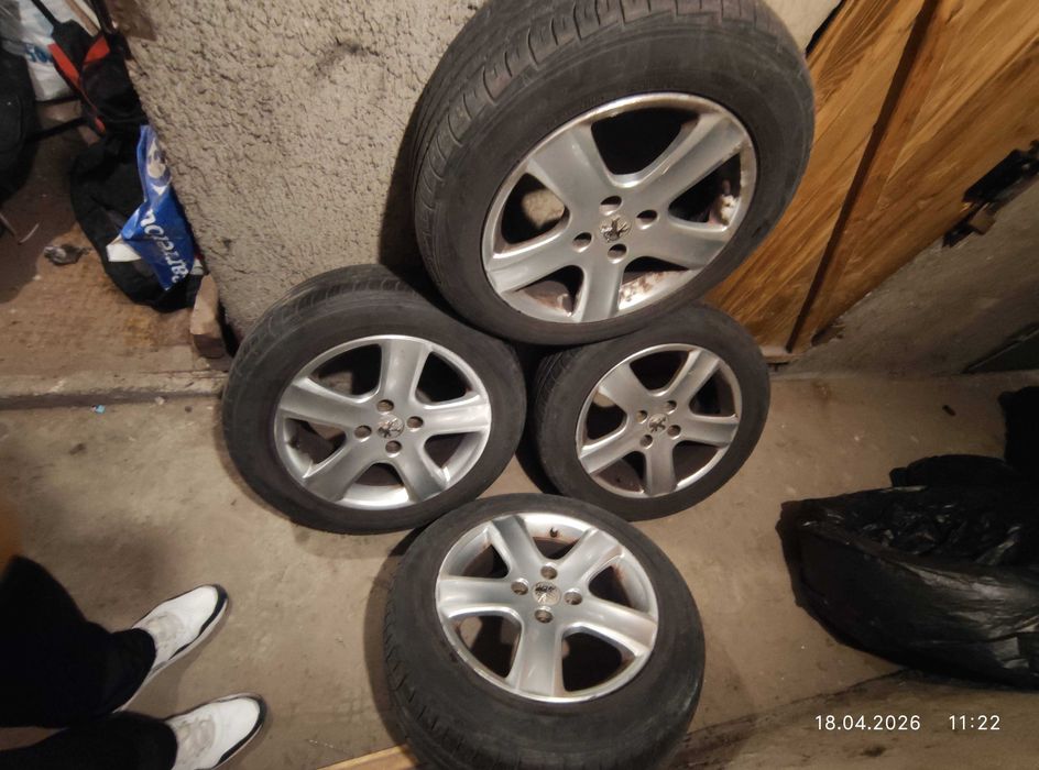 Продавам Алуминиеви джанти 16" Пежо