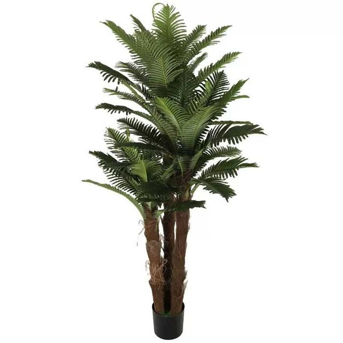Planta Palmier Artificiala fara Ghiveci 220cm Verde