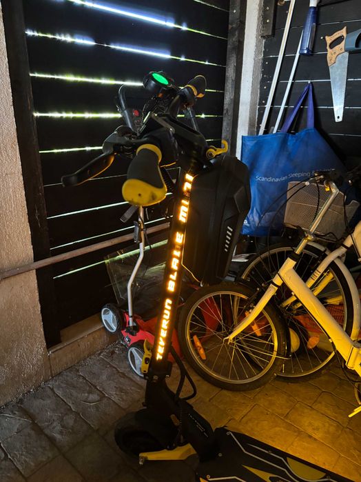 trotineta electrica Teverun Blade Mini PRO, stare perfecta, doar 270km