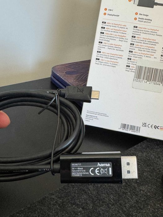 HAMA USB-C to displayport