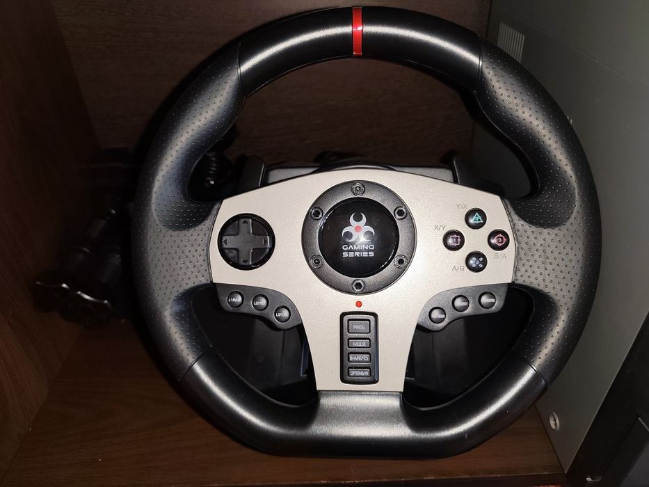 Volan Gaming Myria MG7418 | Volan+Schimbator+Pedale