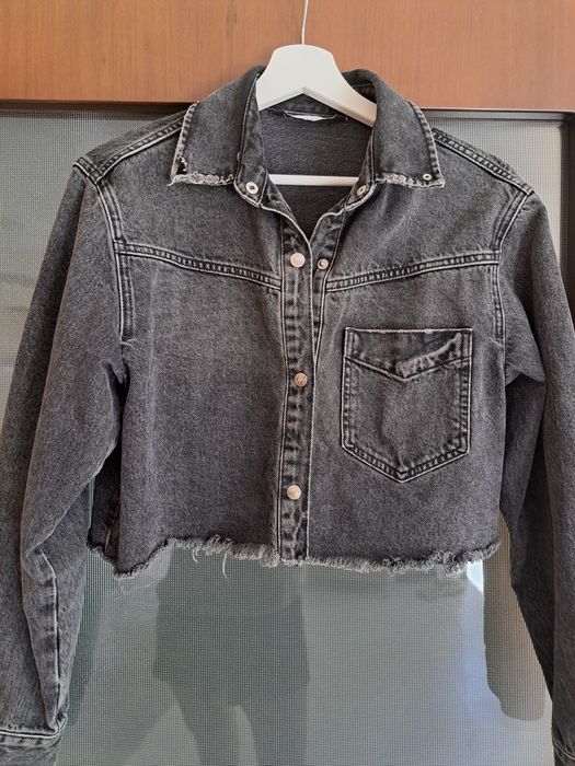 Дънково късо яке  ZARA