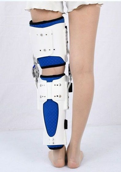 Ортез шарнирный фиксатор коленного сустава регулируемый градусный
