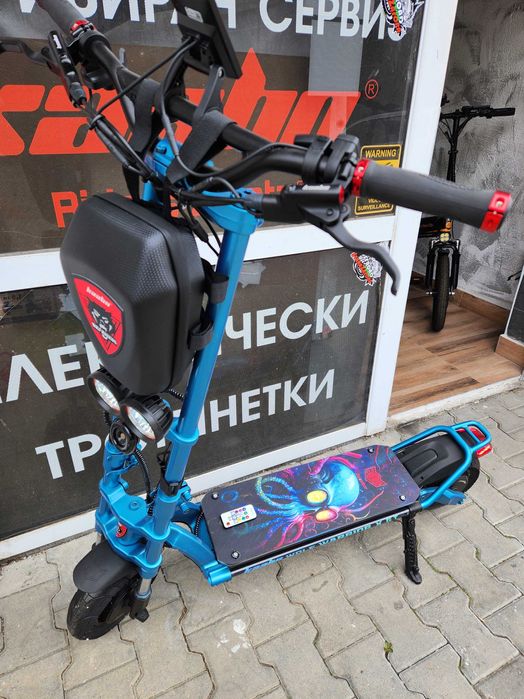 Разпродажба Kaabo Wolf Warrior X GT 2x1100w Custom Blue+Color Deck