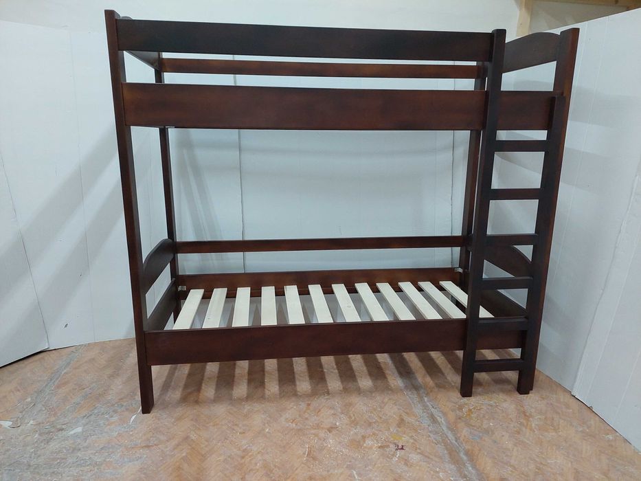 TRANSPORT GRATUIT.Pat etajat lemn masiv.Cod 2003E