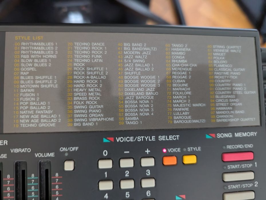 Vand pian digital sintetizator  Yamaha PSS 390