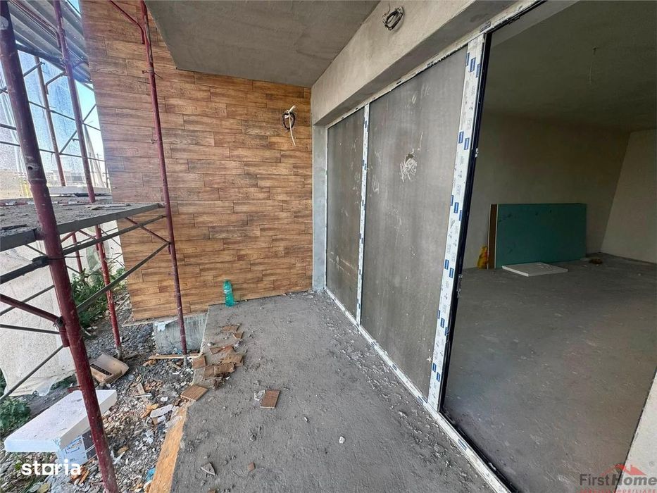 Apartament studio, 55 mp utili, geam la baie, comision 0%