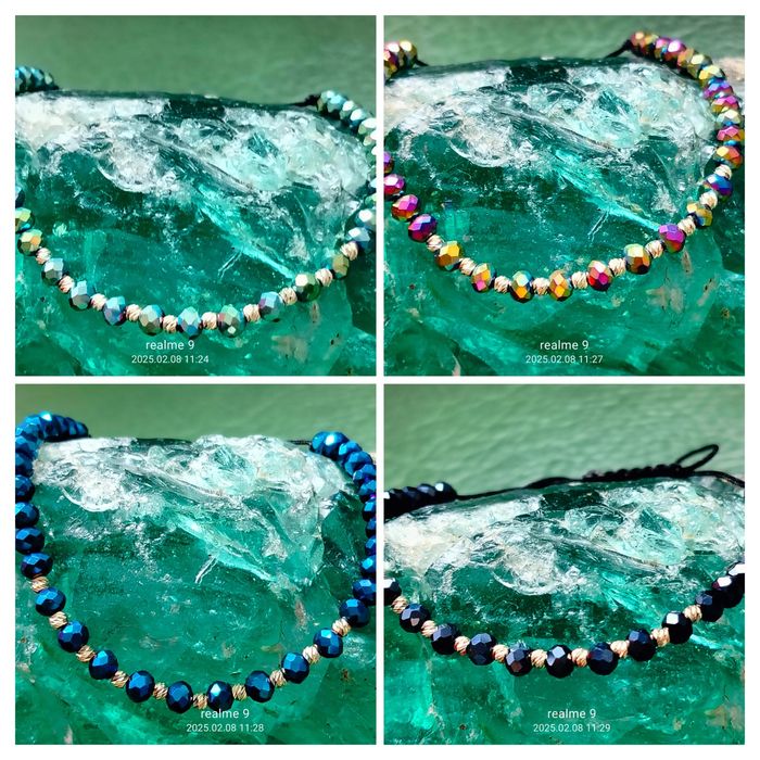 Brățări cu biluțe din aur