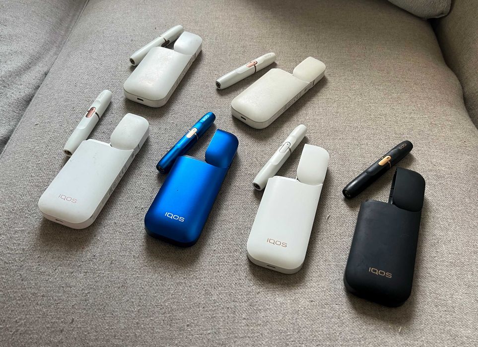 Lot de 6 dispozitive IQOS cu diverse defecte - nu incarca