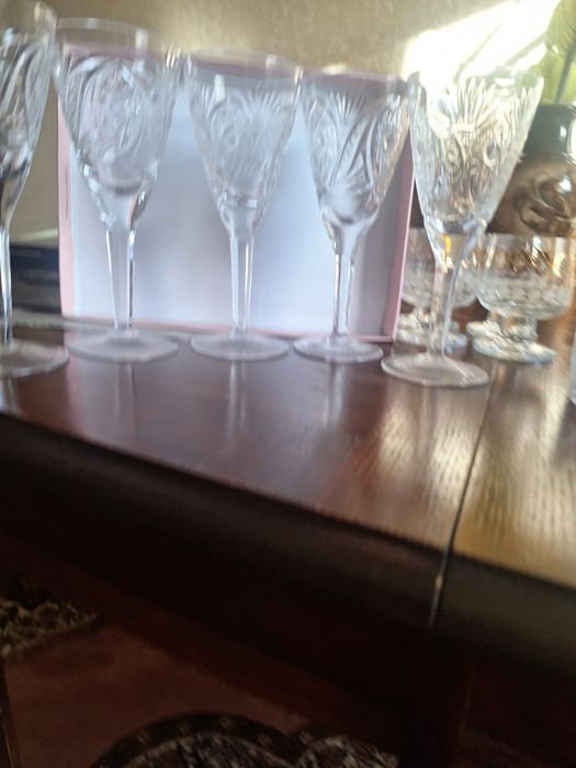 Продам фужеры хрустальные