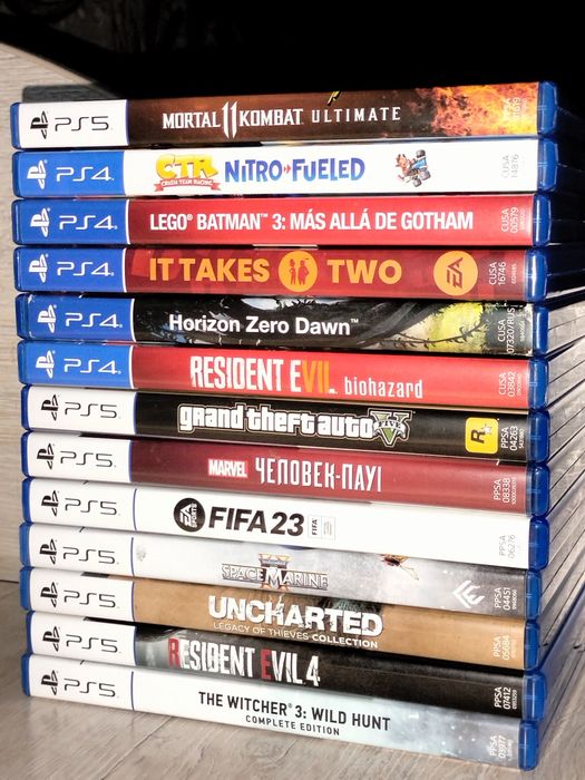 игры PS5 и PS4 новые