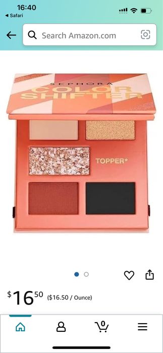 Тени sephora новые