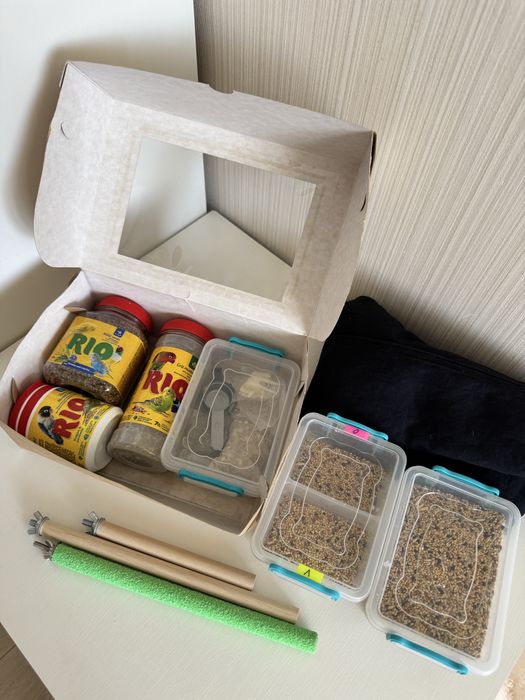 Клетка для попугая с манежом