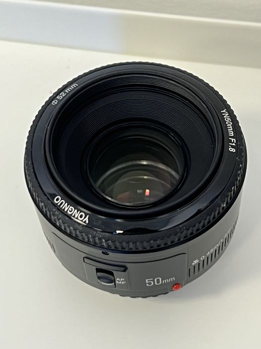Obiectiv AutoFocus Yongnuo YN 50mm f1.8 pentru Canon EF