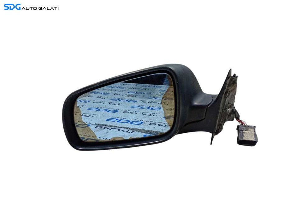 Oglinda Stanga Electrica Audi A4 B5 1994 - 2001 Culoare Negru Mat Cod 8D0857543A [LR0907]
