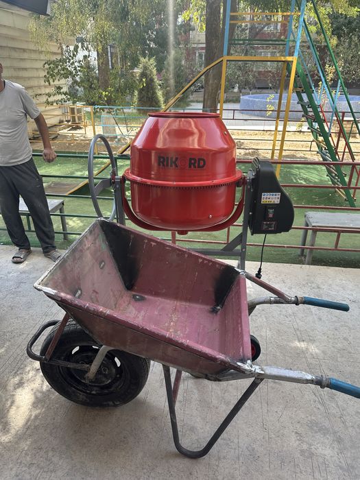 Betonameshalka 220 litr BetonMeshalka Arenda Sergeli Бетонмешалка